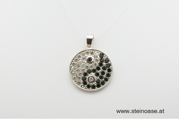 Anhänger Yin Yang 'Crystal'